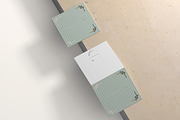 Bi-Fold Square Horizontal Mockups, a Print Template by pmvch (Thumbnail 7 of 8)