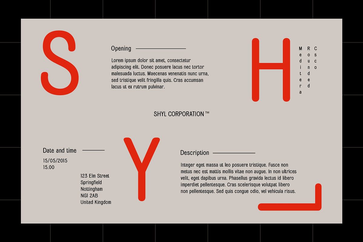 Meditera Rounded, a Sans Serif Font by Craft Supply Co. (Photo 3 of 8)