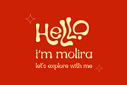 Molira – Liquid Display Typeface, a Font by Sanskertype Studio (Thumbnail 2 of 8)