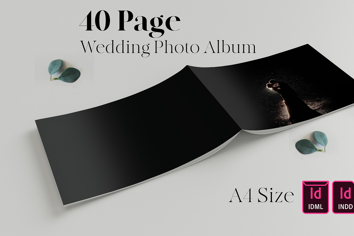 A4 Wedding Photo Album, a Magazine Template by ErsanK (Photo 1 of 6)