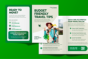 Budget Friendly Travel Tips Bifold, a Brochure Template by MMPixelCraft (Thumbnail 2 of 4)