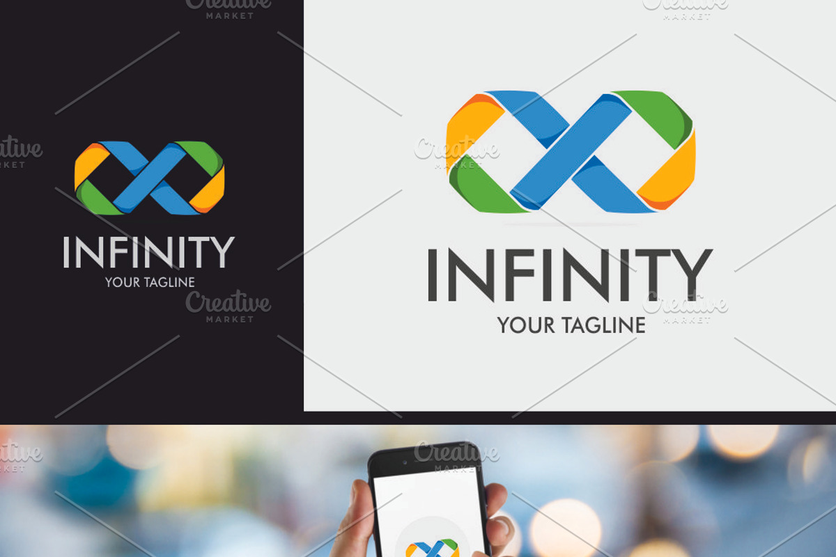 Infinity2 Logo, a Branding & Logo Template by gabicotza