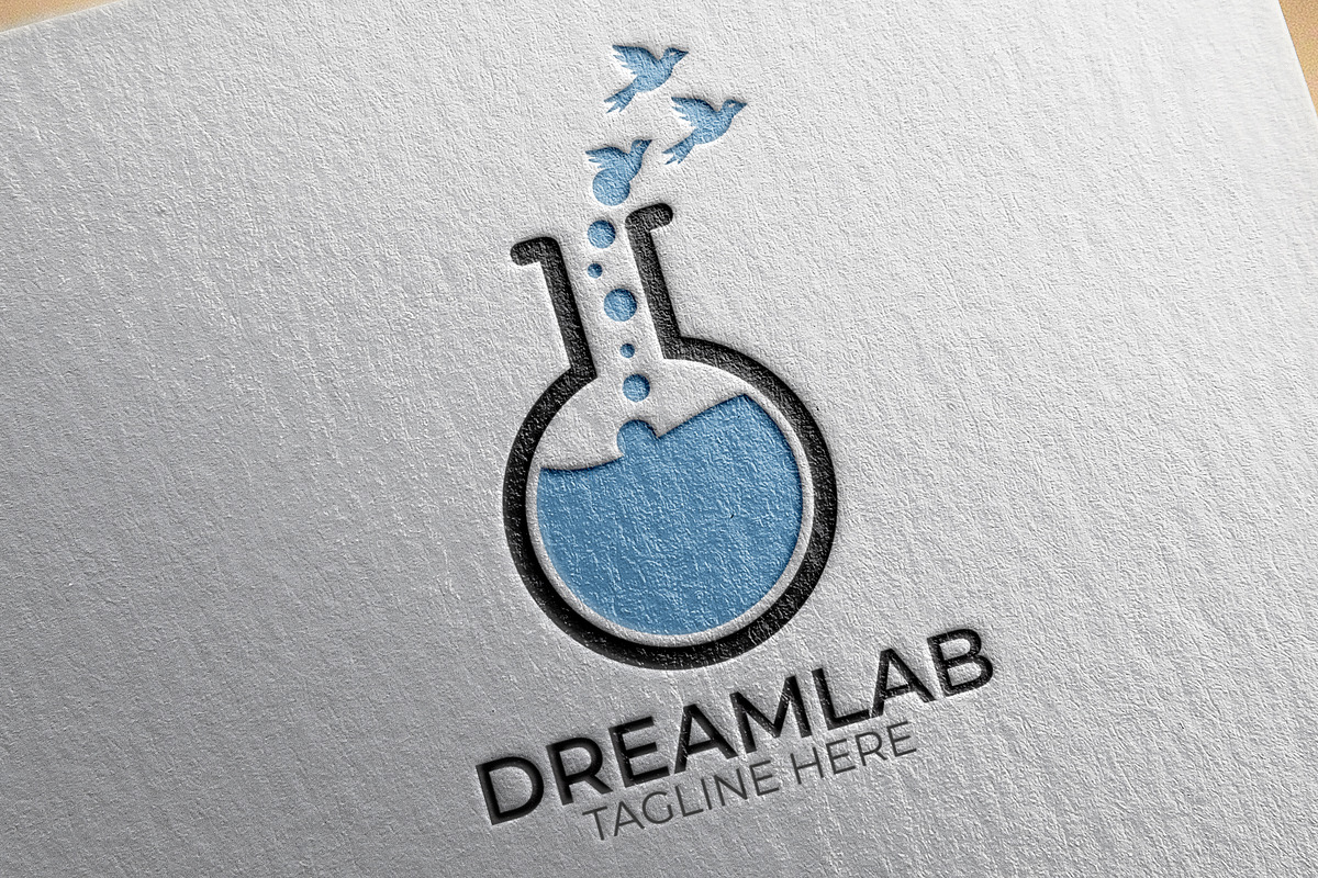 Dream Lab Logo, a Branding & Logo Template by Medianeka (Photo 1 of 3)