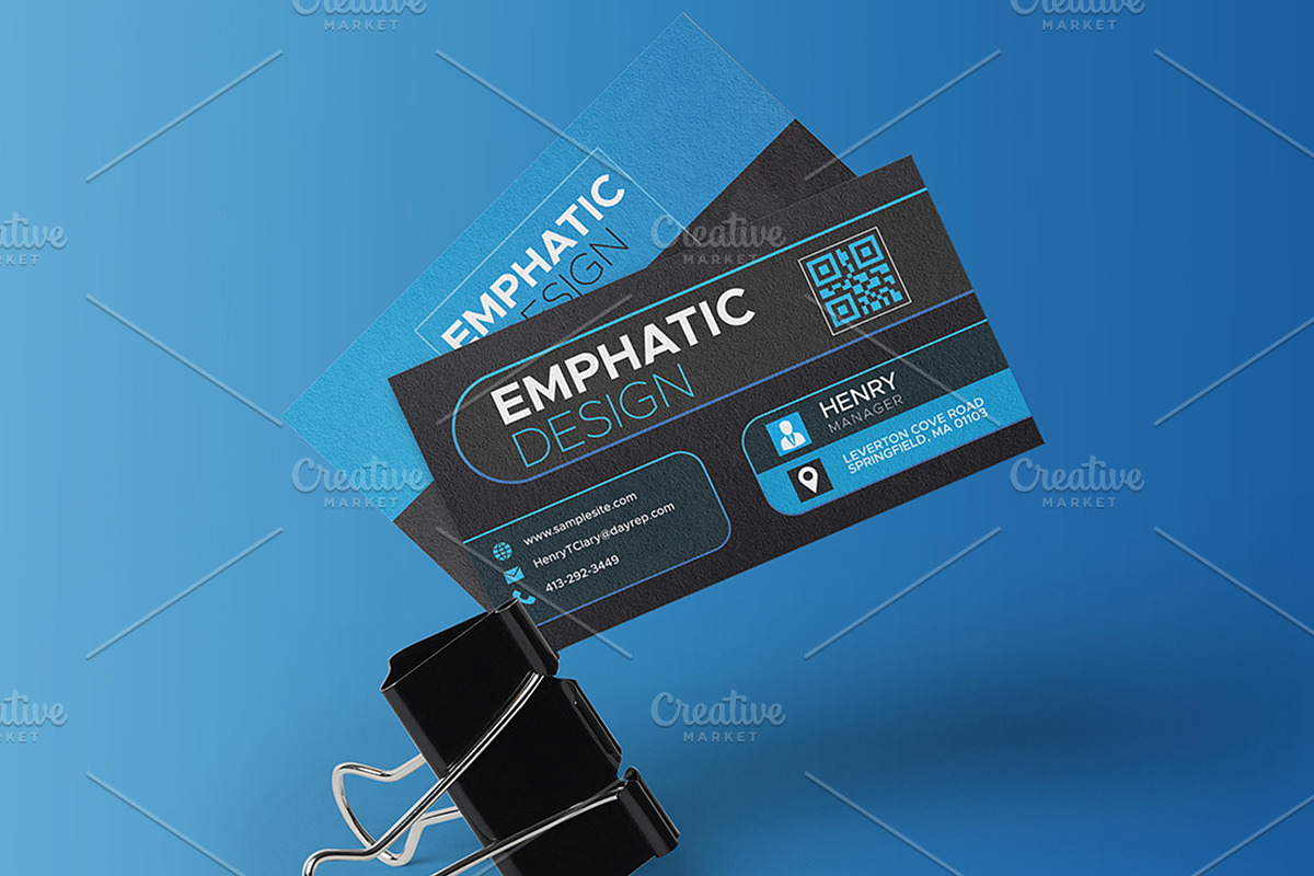 Creative Business Card Design, a Business Card Template by ExpertDesigner411 (Photo 2 of 3)