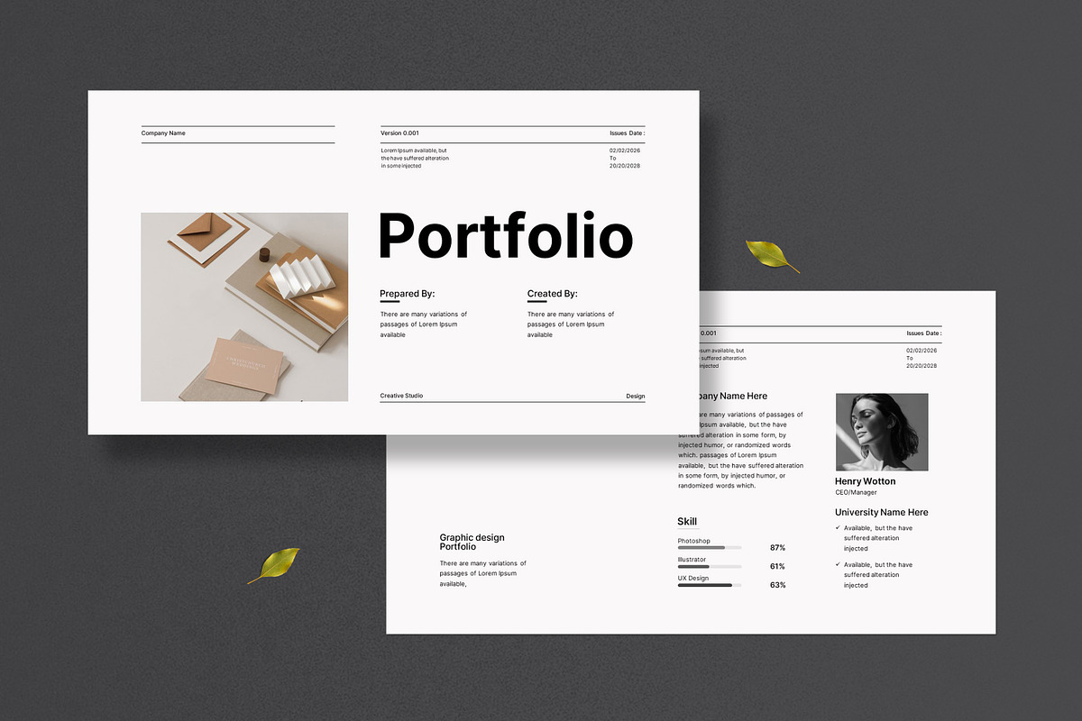 Education Presentation Template preview 7