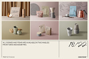 Mockup packaging set - part 1, a Cups & Container Mockup by Creatoom (Thumbnail 6 of 11)
