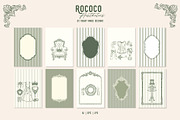 Rococo Aesthetics Vintage Vector Set, an Object Illustration by VerAna (Thumbnail 6 of 17)