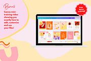 Bold & badass | Colorful Canva Ebook, a Magazine Template by Kurly Creative (Thumbnail 11 of 12)