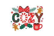 Holly Christmas Quote Decor SVG, an Object Graphic by yasushie (Thumbnail 3 of 16)
