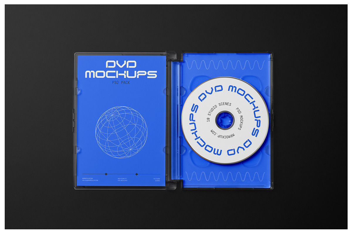 DVD Mockup - 10 PSD Studio Scenes, a Device Mockup by Mr.Mockup™ (Photo 6 of 8)