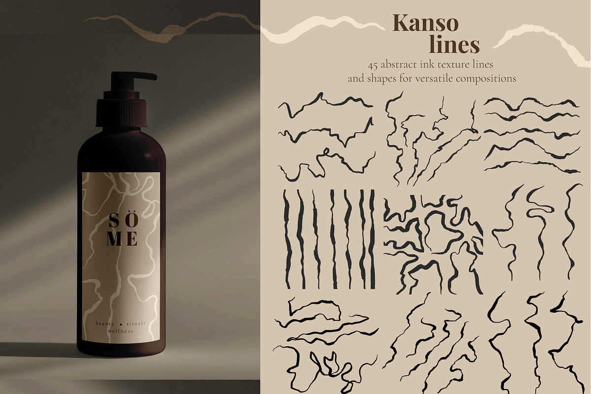 Kanso - Minimalist Ink Graphics, an Object Graphic by Elena Choo (Photo 3 of 8)