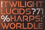 Corpline - Futuristic Techno Sans, a Sans Serif Font by Pandeka Studio (Thumbnail 5 of 9)