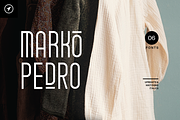 Marko Pedro - Display Font Family, a Sans Serif Font by Designova® (Thumbnail 1 of 13)