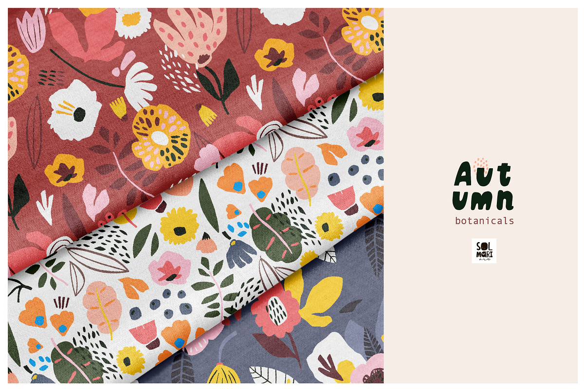 Autumn botanicals collection, a Pattern Graphic by solmariart (Photo 4 of 7)