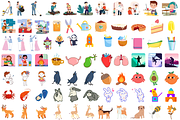 All In One 50 Category Illustration, an Object Illustration by Creathub Studio (Thumbnail 2 of 3)