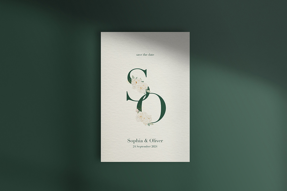 Watercolor White Rose Collection, an Object Illustration by bloomscape (Photo 7 of 13)