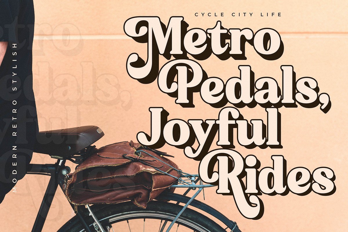 Bristle Radiant Modern Retro Stylish, a Serif Font by Letterena Studios (Photo 9 of 15)