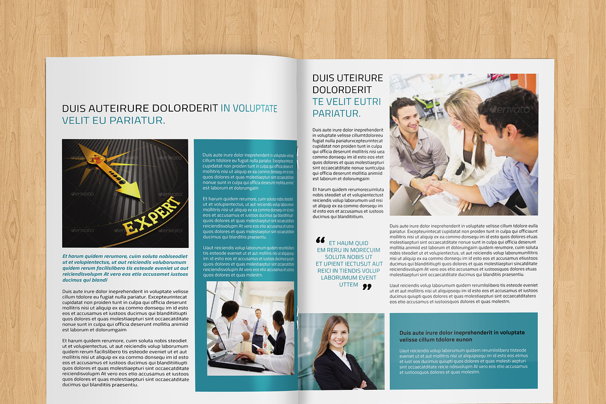 Business Newsletter | Canva, a Brochure Template by Template Shop (Photo 4 of 5)