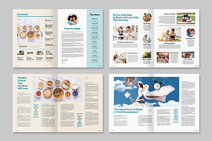 Family Magazine Template