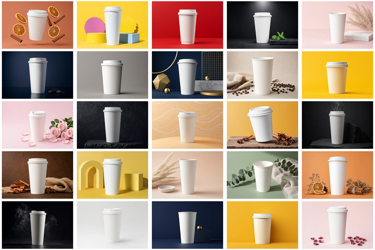 Coffee Cup Mockup, a Packaging Mockup by Forhadx5 (Photo 4 of 11)