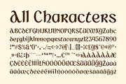 CS Kurse – Uncial Font, a Sans Serif Font by Craft Supply Co. (Thumbnail 8 of 8)