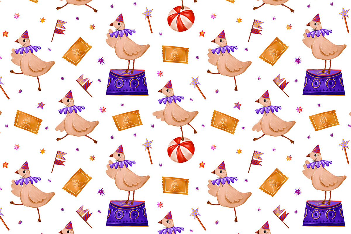 Festive Goose Party Clipart Set, an Animal Illustration by the_myro (Photo 8 of 17)