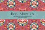 Royal Medallion Prints & Patterns, a Pattern Graphic by GND ART STUDIO (Thumbnail 1 of 8)