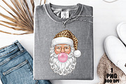 Glitter Leopard Bubblegum Santa Xmas, an Illustration by Daily.Designs (Thumbnail 9 of 10)