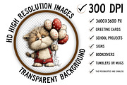 Whimsical Easter Animals Clipart, an Illustration by Craft Nest (Thumbnail 2 of 11)