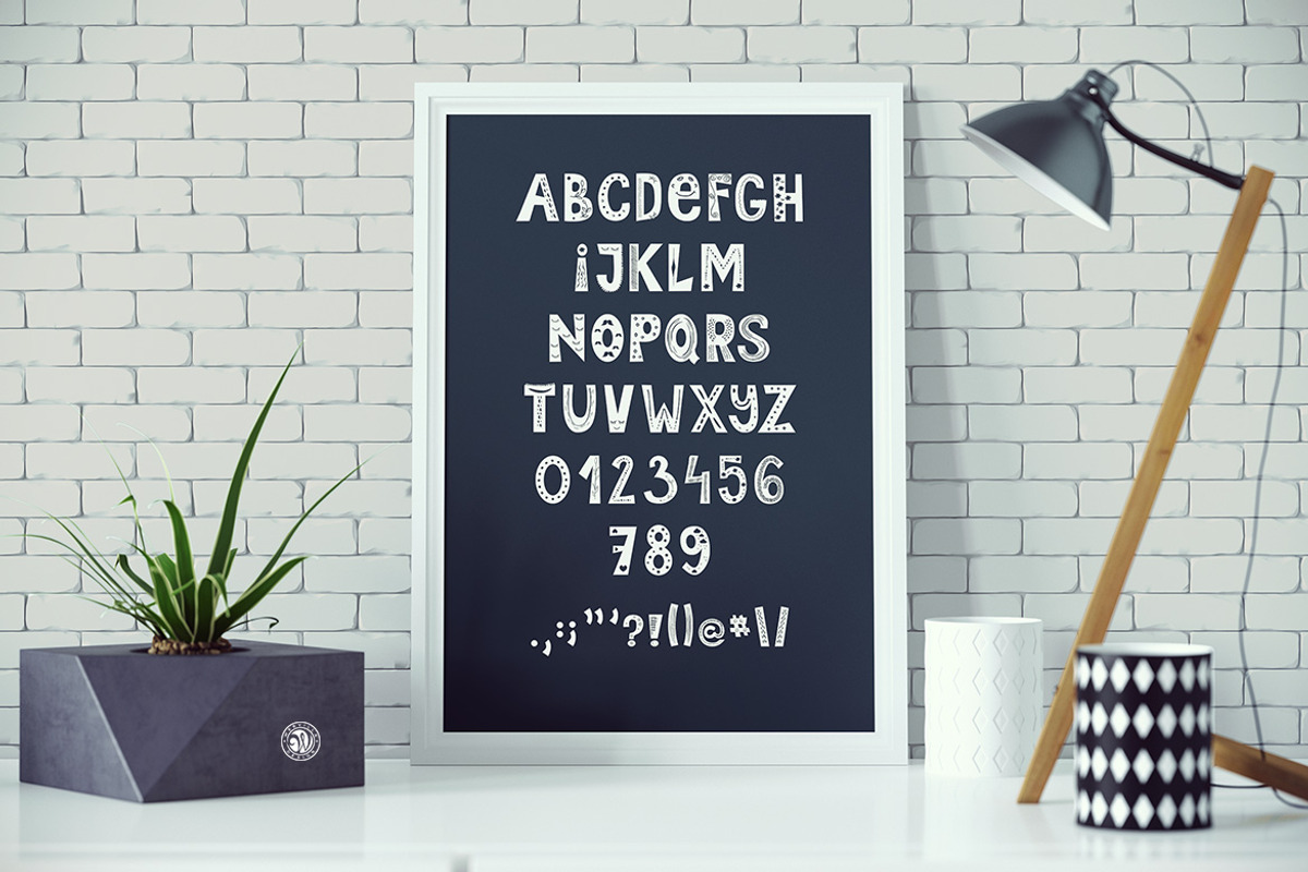 The Youngest Font preview 6