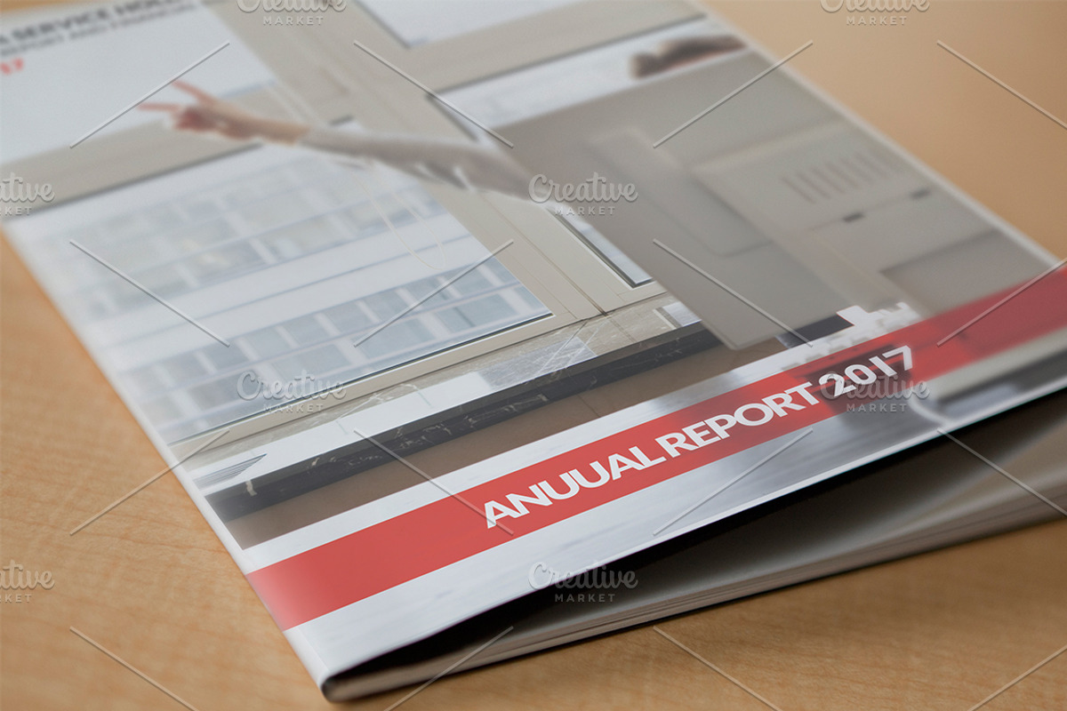 Annual Report A4 / US Letter, a Brochure Template by Mastergfx (Photo 5 of 11)