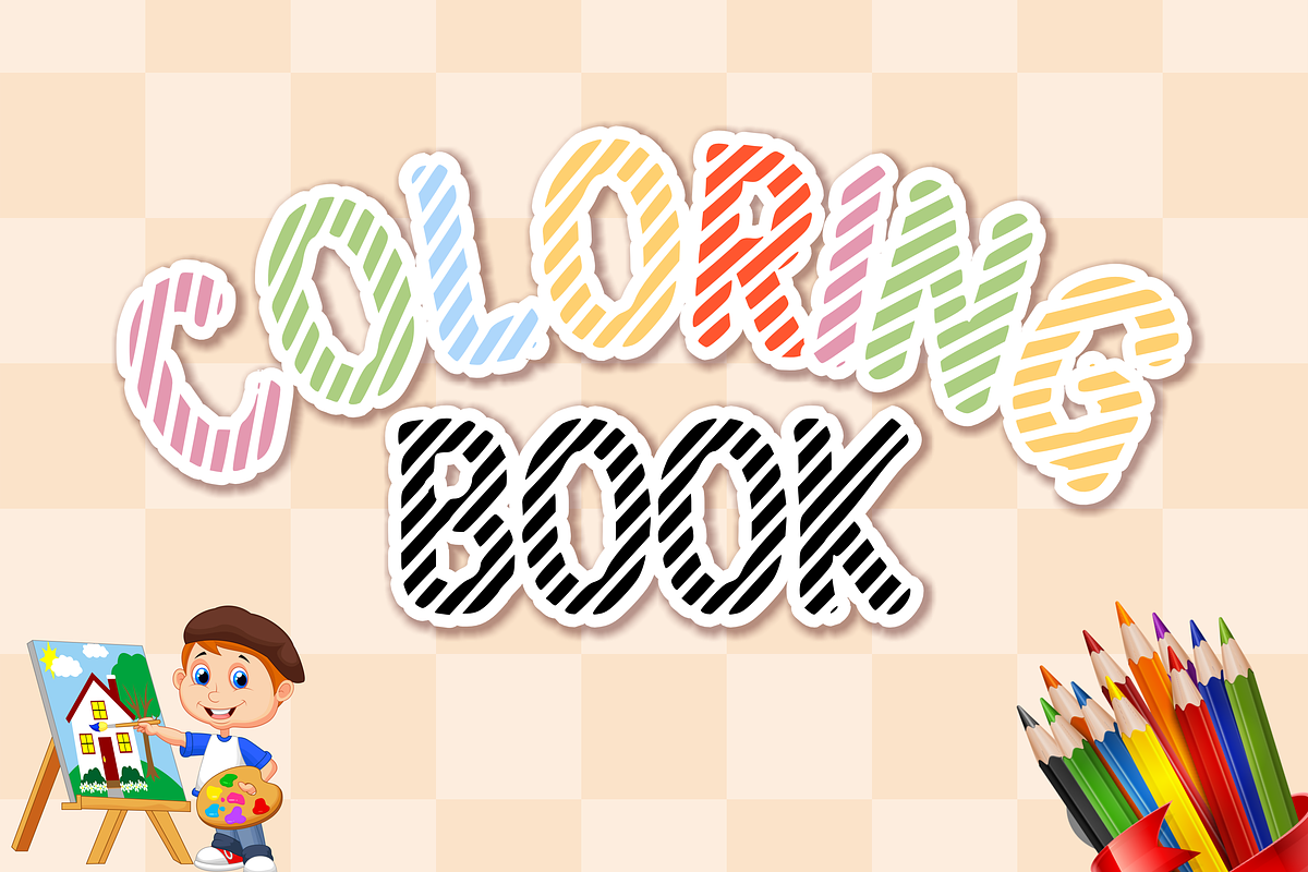 Kids Craft - Kids Font Types, a Font by KiddoGlyphs Studio (Photo 2 of 3)