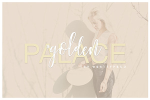 GoldenPalace, a Script Font by Besttypeco