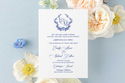 Coral Wedding Crest, a Decorative Illustration by Encre Studio (Thumbnail 6 of 7)