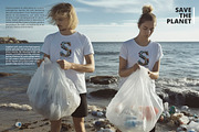 Plastic garbage letters. Trash ABC, an Object Graphic by AnMark (Thumbnail 3 of 8)