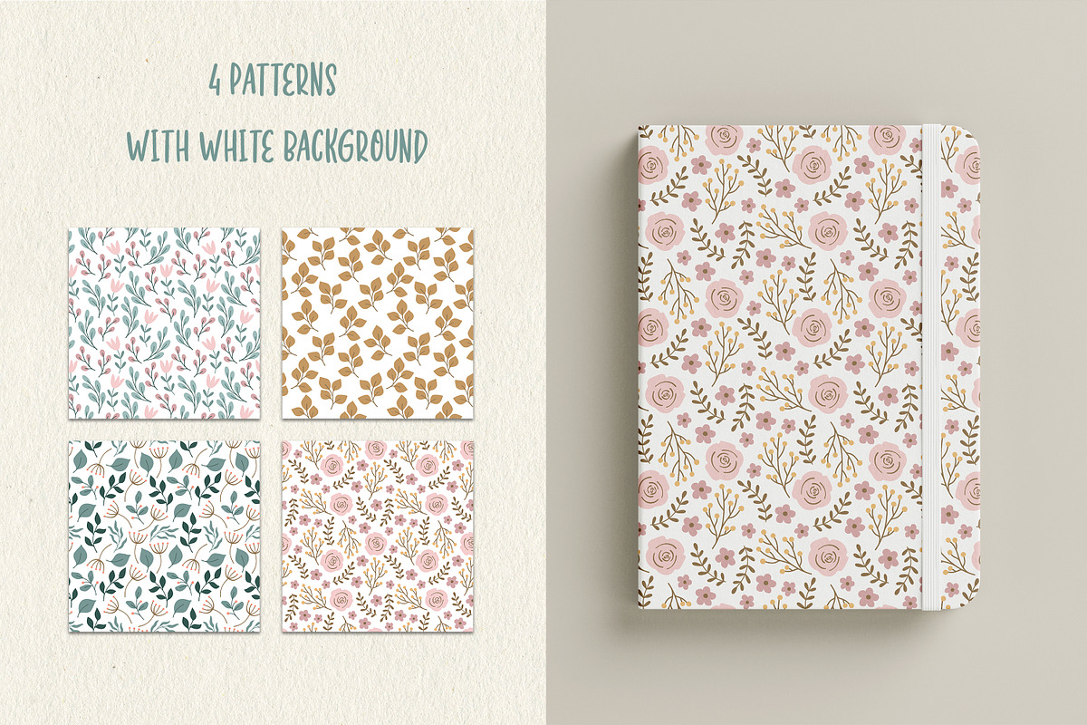 Summer Florals Collection, a Seasonal Illustration by Little Nordic Atelier (Photo 6 of 11)