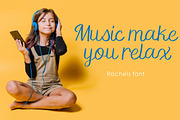 Rachels, a Script Font by AMINMARIO (Thumbnail 6 of 11)