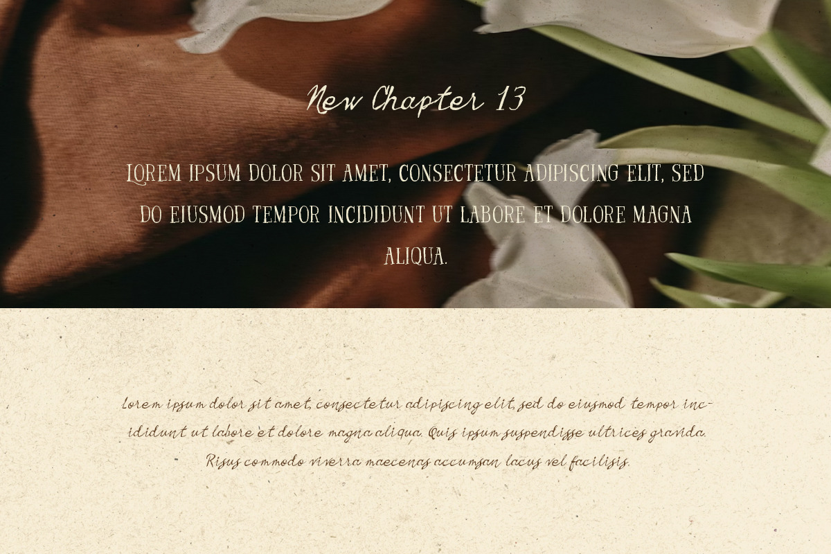 Locked Whisper Organic Handwritten, a Handwritten Font by Letterhend Studio (Photo 4 of 9)