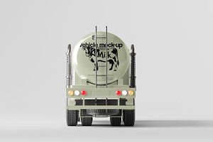 Tanker Truck Mockups