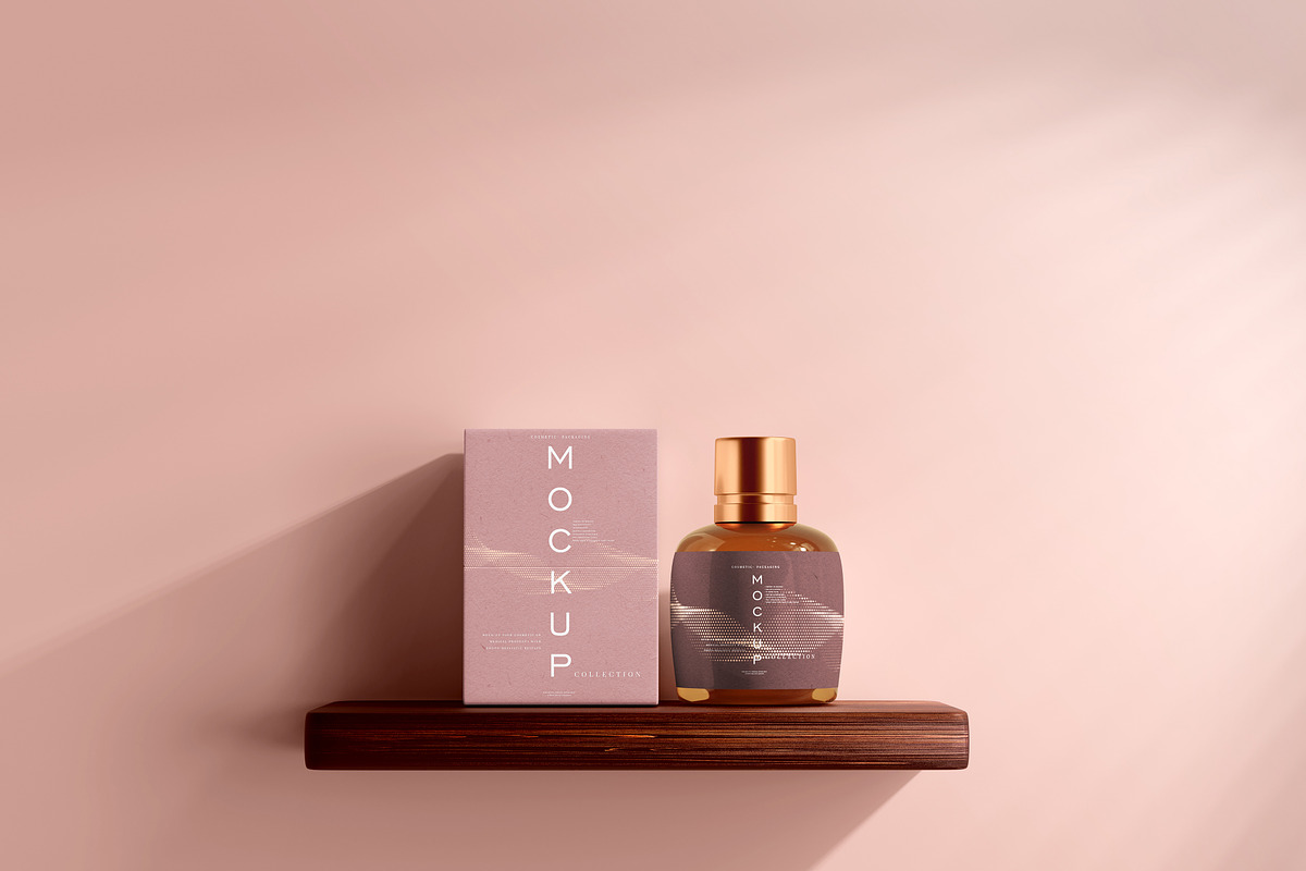 390+ Cosmetic Branding Mockup Scenes, a Cups & Container Mockup by pmvch (Photo 179 of 367)