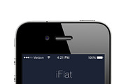 Flat iPhone App Template, an App Template by UI Store (Thumbnail 2 of 5)