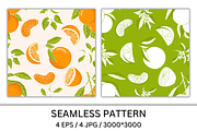 Orange Seamless Pattern, a Pattern Graphic by wind mill (Thumbnail 3 of 4)