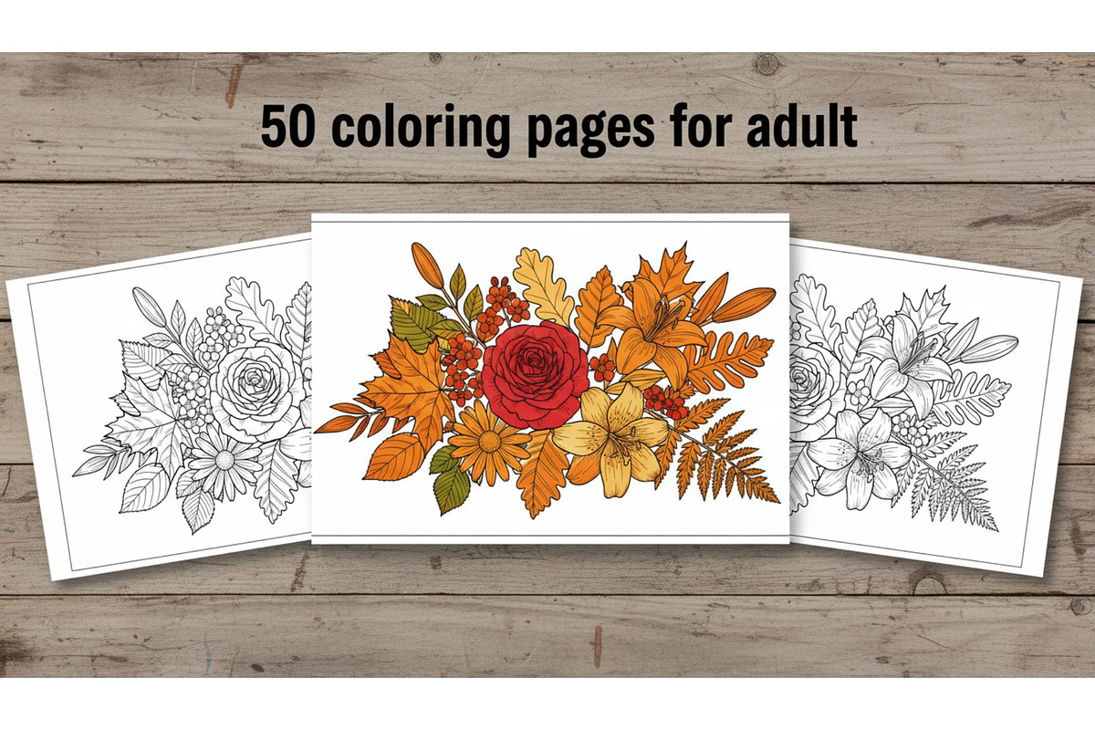 Coloring Pages for Adults, an Object Graphic by RVECT