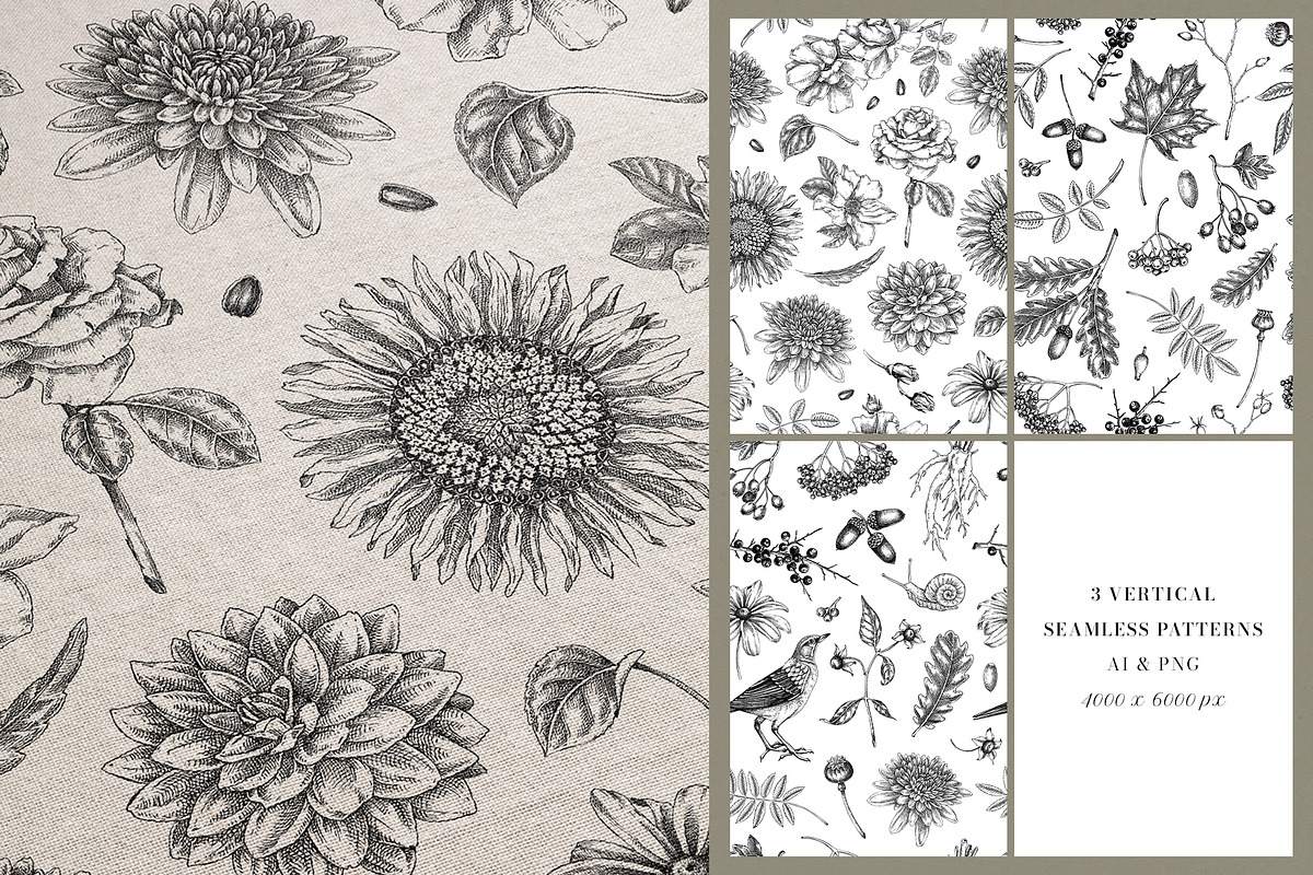 Autumn Heritage Botanical Collection, a Seasonal Illustration by Yevheniia (Photo 12 of 13)
