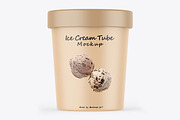 Ice cream tube Packaging Mockup set, a Cups & Container Mockup by Mockups Girl (Thumbnail 2 of 5)