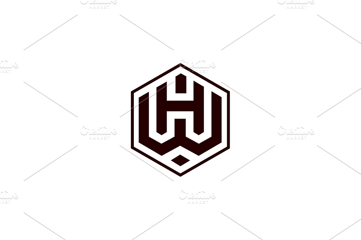 WH HW Logo, a Branding & Logo Template by Graphic_Maker_Bogura (Photo 1 of 2)