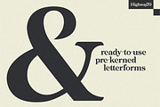 Highway 70 - Retro Serif, a Serif Font by Lateral Design (Thumbnail 4 of 15)
