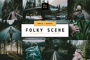 5 Folk Moody Lightroom Presets Pack, a Preset Add-On by SHOOM HOUSE (Thumbnail 1 of 6)