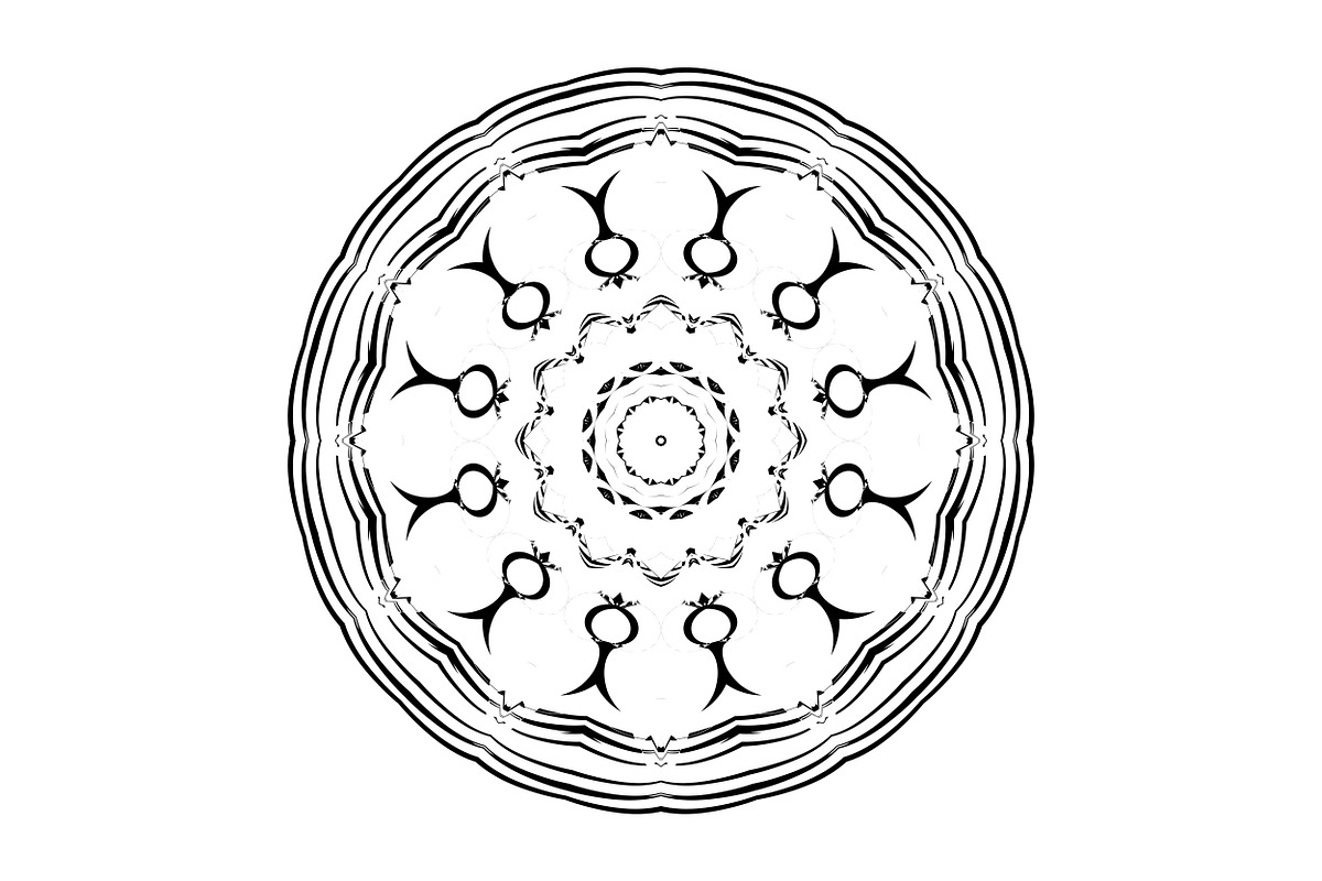 Decorative Mandala Digital Art Pack, a Decorative Illustration by NJ Himel (Photo 101 of 101)