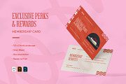 Perks and Rewards - Membership Card, a Card Template by VUNIRA (Thumbnail 1 of 3)